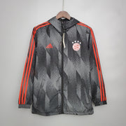 CORTA VENTO - BAYERN DE MUNIQUE - PRETO E VERMELHO